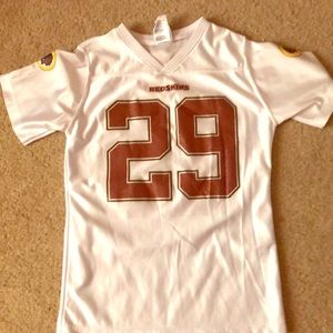 A redskin football jersey